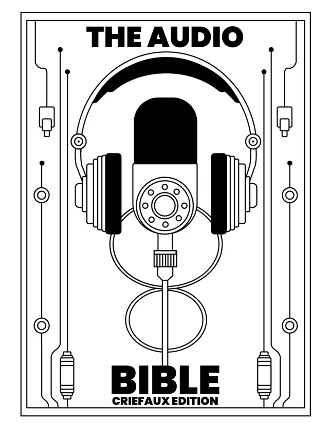 The Audio Bible, CrieFaux Edition cover art by IceCat
